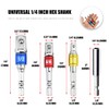 Flexible Drill Bit Extension + Impact Driver Socket Adaptor Bits