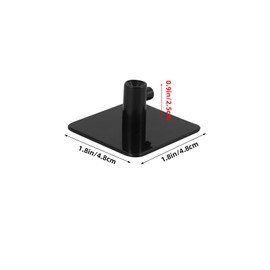 HOLIDYOYO 4pcs Stand Mixer Attachment Holders for Wall-Mount Flat Hooks with Screws Space-Saving Storage for Kitchen Mixer Accessories Efficient Organization Tool for Home and Commercial Kitchens