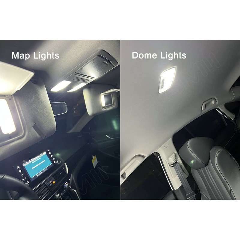 Xpismii 14 Piece 6000K White Accord Interior LED Light Kit