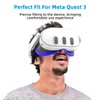 Relohas Deluxe VR Accessories for Meta Quest 3, Safe 2