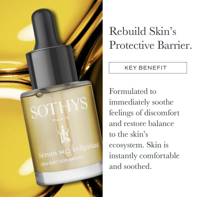 SOTHYS Ultra-Lipid SOS Serum - Face Serum with Vitamin E