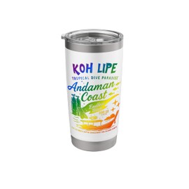 Koh Lipe Dive Adventure Andaman Coast Stainless Steel Insulated Tumbler