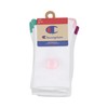 Champion Kids Sports C Logo Crew Socks, Pink Matter/Finnigan/Bruised Berry