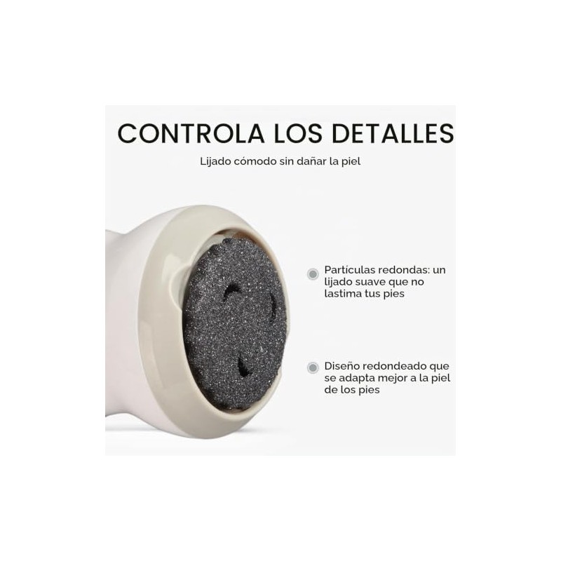 Yosoo Health Gear Lima Eléctrica para Pies con Aspiración