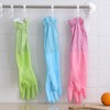 RARITYUS Household Kitchen Cleaning Gloves Waterproof Cotton Lined Dishwashing Non-Slip