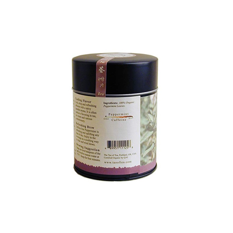 The Tao of Tea, Peppermint Herbal Tea, Loose Leaf,2 Ounce