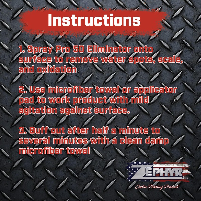 Zephyr Custom Polishing Products Pro-50 Eliminator (16oz)