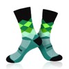 Mozen DVA-003 DVA-004 DVA-007 Cycle Socks, Long Socks, Green (Set
