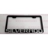 BLVD 3D Silverado Stainless Steel Chrome Finished License Plate Frame