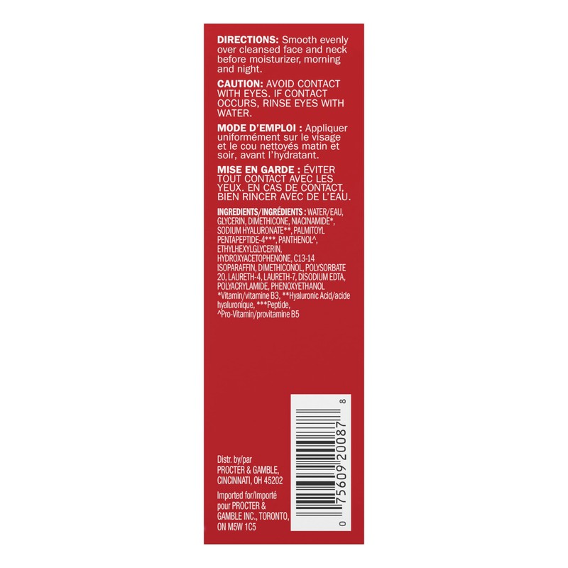 Olay Hyaluronic Hydrating Serum, Fragrance-Free, 1.3 o