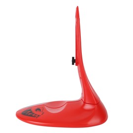 ANKROYU Adjustable Road Bike Parking Stand Rear Bike Floor Rack Side Stand for 26in 27.5in 29in 700C Road Bikes Garage Home Bike Store ABS Material (Black) (Red)