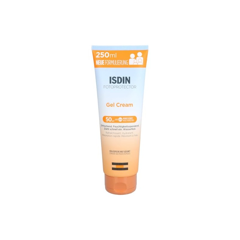 Isdin Protector Solar, Gel Cream 50+, 200 ml