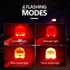 BATTIFE Traffic Cone Flasher Warning LED Light, 3 Flashing Modes