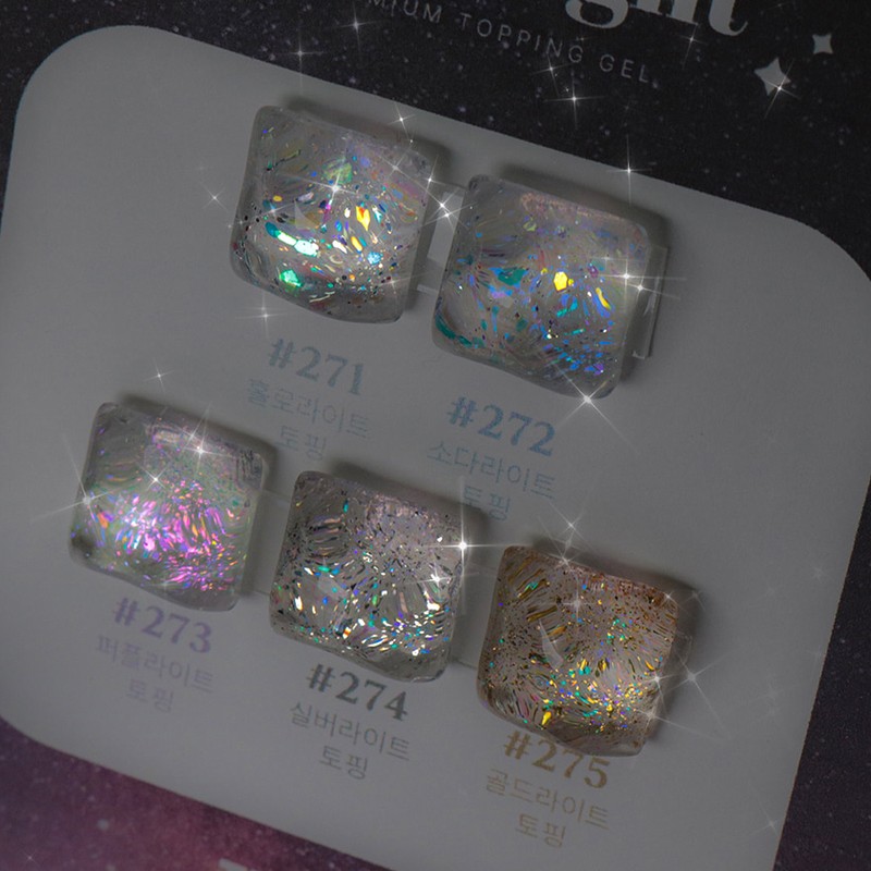 Thezel The Gel Starlight 5-piece set glitter gel / 더젤