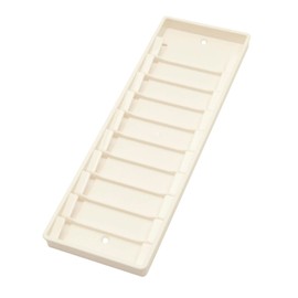Karteo® Wall Card Holder White | Card Holder | Wall Holder for up to 10 Cards 86 x 54 mm | for Business ID Cards Health Cards