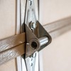 uxcell 4 Pcs Garage Door Hinge #3 Hinge, 14 Gauge