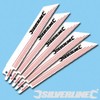 Silverline 456919 Recip Saw Blades for Alloy 5pk HCS -