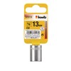 Socket spanner insert, KWB, Reversible Ratchet 1/4 Inch, 3721-13