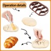 ZWLIYCHN Kaiser Roll Stamp 2Pcs Bread Roll Stamp Bread Dough
