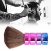 Neck Duster Brush Soft Nylon Bristles Electroplate Ergonomic Barber Hair