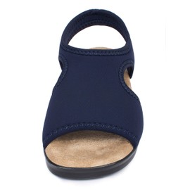 Aerosoft ladies' sandal Stretch 05, light, all-round stretch (Blue, uk_footwear_size_system, adult, women, numeric, medium, numeric_6)