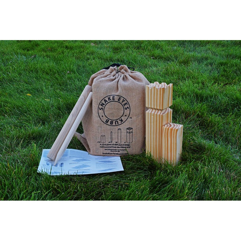 Snake Eyes Kubb - Made In USA