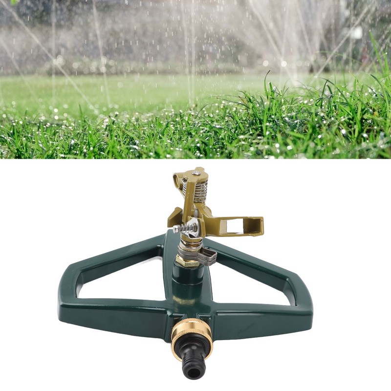 Rotating Sprinkler for Yard Lawn 360 Degree Rotation Adjustable Large