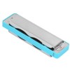 Blues Harmonica 10‑Hole Mouthorgan E Key 1.0mm Brass Base Beginner