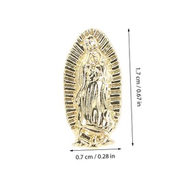 WOONEKY Elegant Metal Nail Charms Pcs Nail Jewelry Set d Embossed Diamond Gems