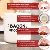 SOLIGT Ceramic Bacon Cooker for Microwave Oven - Splatter-Proof Design