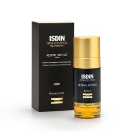 ISDIN CEUTICS Retinal Intense - Retinal Serum & Anti-Ageing Night Serum - With Retinaldehyde & Melatonin - Smooths Wrinkles, Accelerates Skin Renewal - Two-Phase, 50 ml