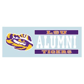 Craftique LSU Decal (LSU TIGERS ALUMNI DECAL (6"), 6 in)