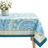 Joy Bubble Rectangle Tablecloth Waterproof Soft Brushed Fabric Table Cloth