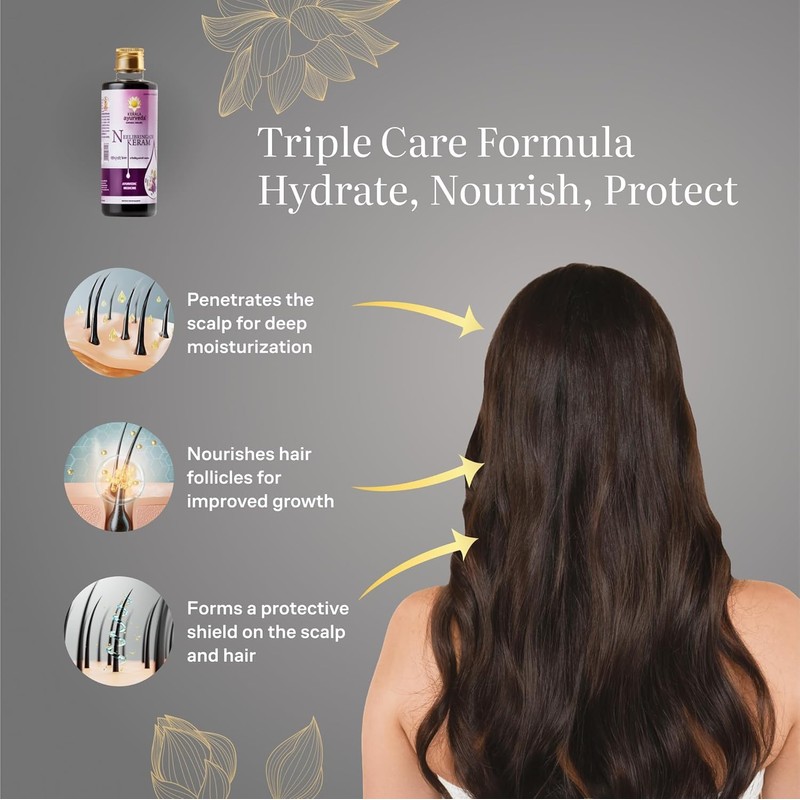  K.e.r.a.l.a Ayurveda Neelibringadi Keram Liquid - 200 ml