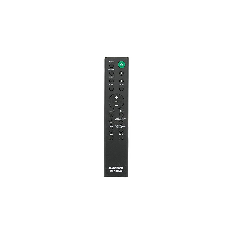 ALLIMITY RMT-AH200U Replace Remote Control for Sony Soundbar HT-CT390 SA-CT390