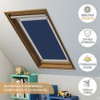 OBdeco Thermal Roller Blind, 100% Blackout Sun Protection, Blackout Roller