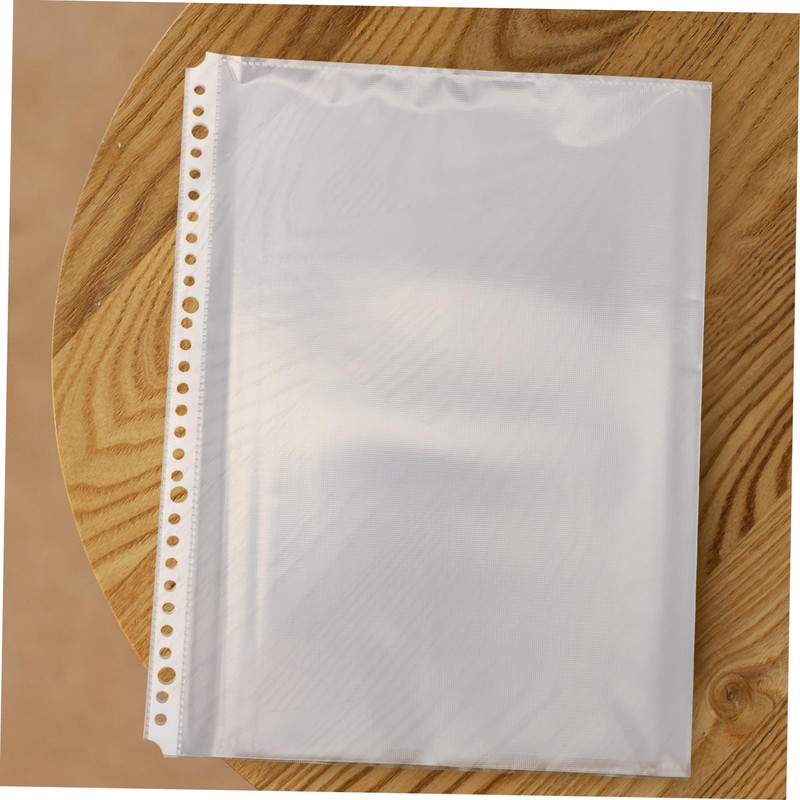 Operitacx 100pcs Inside Folder Packaging Sealable Binders Prongs Binder Document