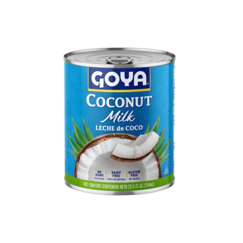Goya Leche De Coco, 25.5 Oz, Paquete De 2
