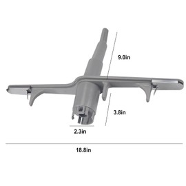 5304518927 154567702 Dishwasher Lower Wash Arm Assembly Compatible with Ken-more Elec-tro-lux Dishwasher Bottom Lower Spray Arm Replaces AP6810011,154567701