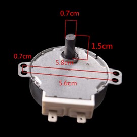 XHSESA 1PC Turntable Motor Synchronous Motor GAL-5-30-TD 30V 4W for GALANZ Microwave Accessories