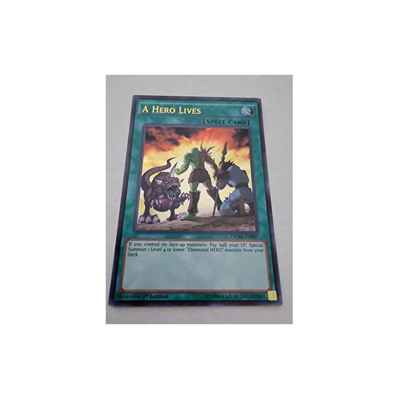 A Hero Lives - DUSA-EN087 - Duelist Saga - Ultra