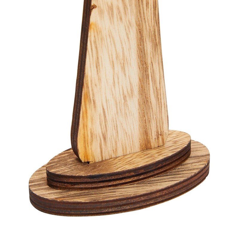 Juvale Wooden Cross Table Centerpieces - Baptism Decorations & Baptism