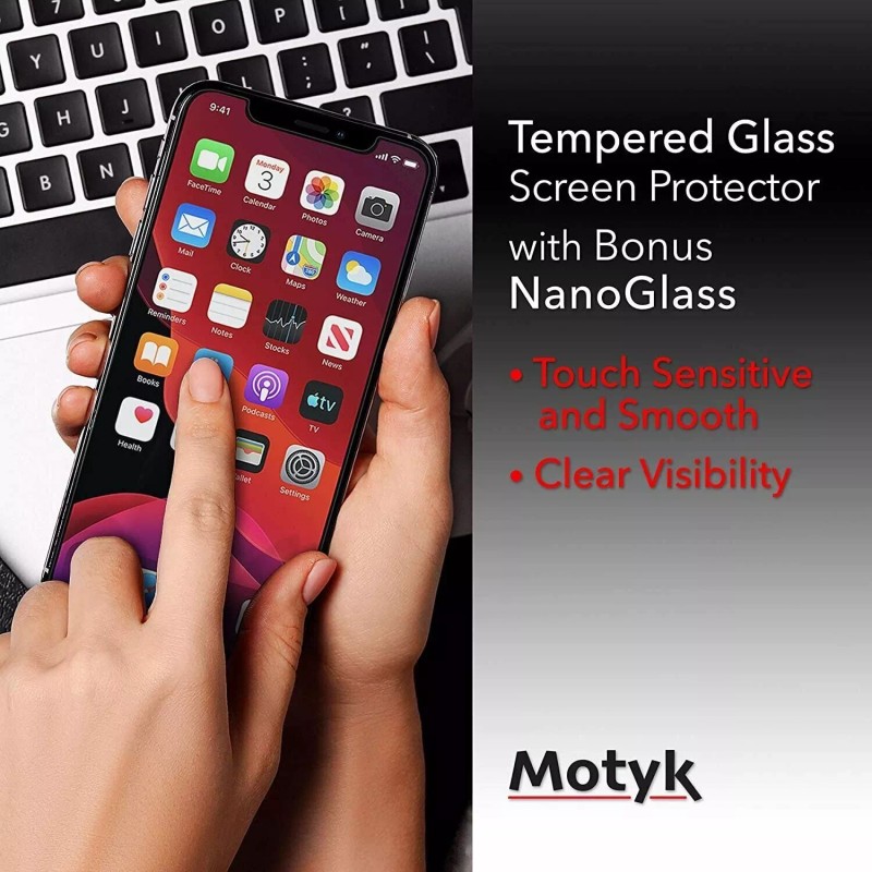 Qmadix MOTYK Combo Pack Nano Liquid Screen Protector (All Phones)