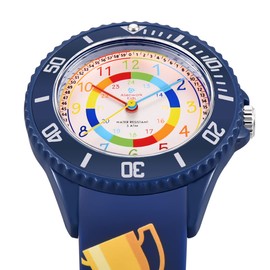 Alienwork Educational Kids Watch, Children's Watch for Boys, Girls, Time Learning, Waterproof 5 ATM, Strap.