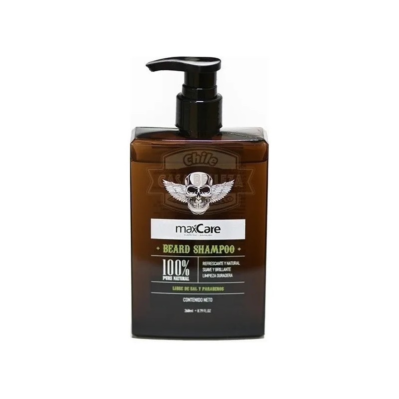 Shampoo Men Para Barba Pure Natural 260ml