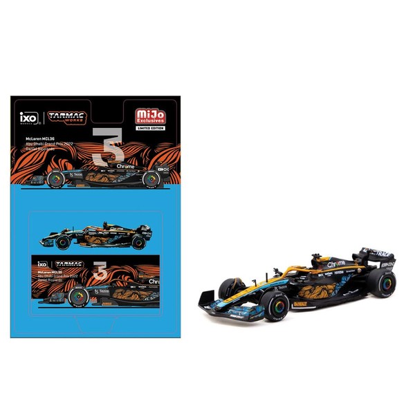 Tarmac Works 1/64 McLaren MCL36#3 Daniel Ricardo Abu Dhabi GP