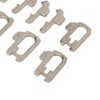 380 Pcs Car Lock Reed Stainless Steel Car Locking Plate