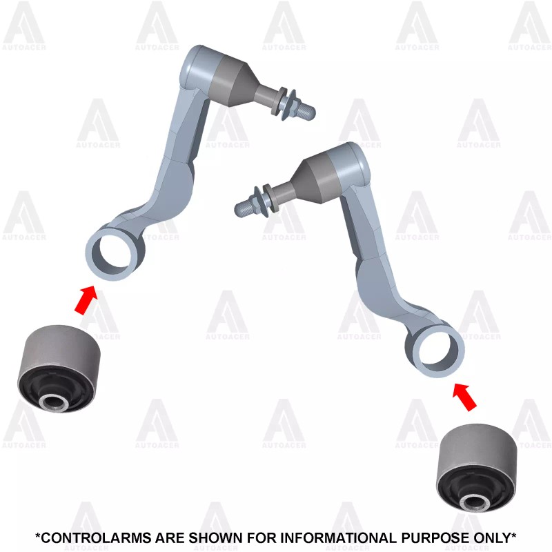 AUTOACER BUSHINGS KIT Front Upper + Lower Control Arm Bushing