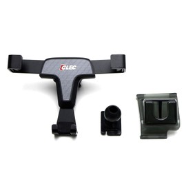 iJDMTOY Smartphone Gravity Holder w/Exact Fit Clip-On Dash Mount Compatible with 2015-2020 Ford F-150, 2017-2020 Ford Raptor (Won't Occupy Air Vent Opening)