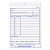 Rediform Libro de registro de recepción, sin carbono, 5.5 x